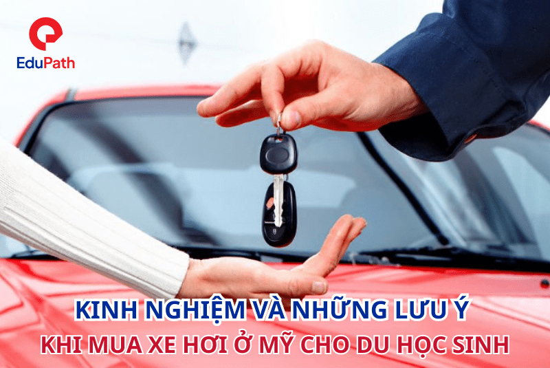 du học sinh Mỹ có nên mua xe không