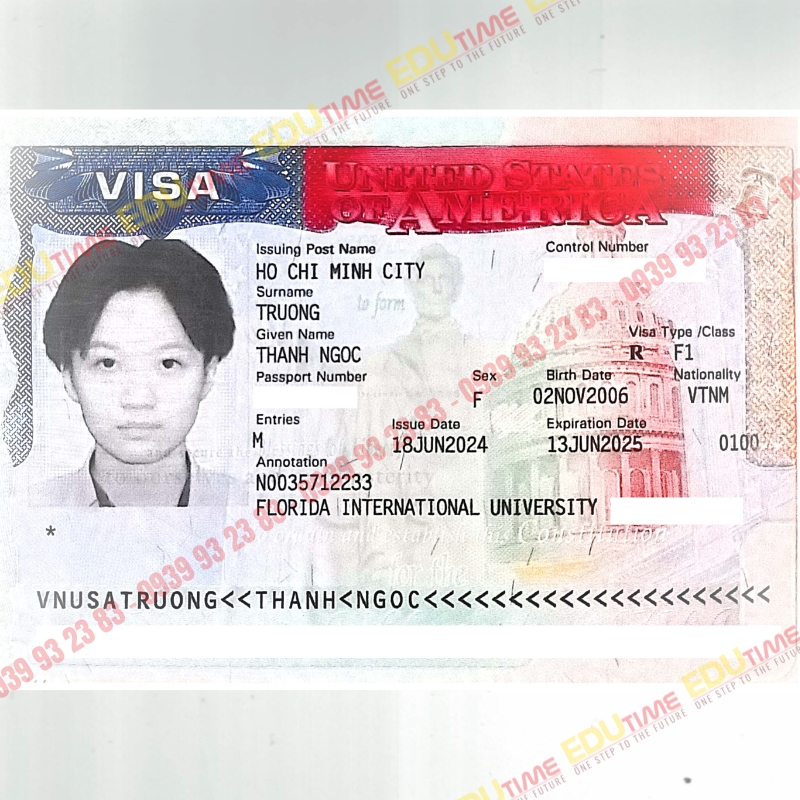 luật visa F1 mới nhất
