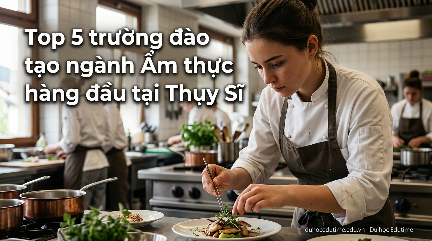 top 5 truong dao tao nganh am thuc hang dau tai thuy si Du học Thụy Sĩ học bếp và pha chế: Cơ hội nghề nghiệp và đào tạo chuyên sâu